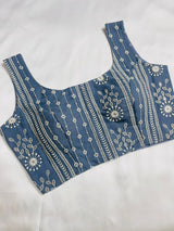 Slate Grey Blouse