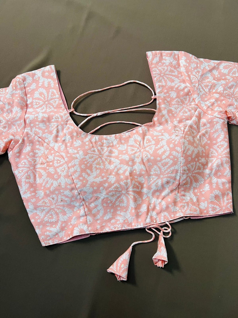 Crystal Bird Cotton Blouse
