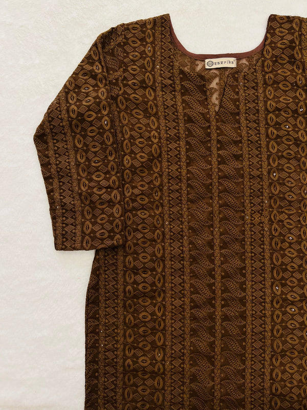 Enigma Chikankari Kurti