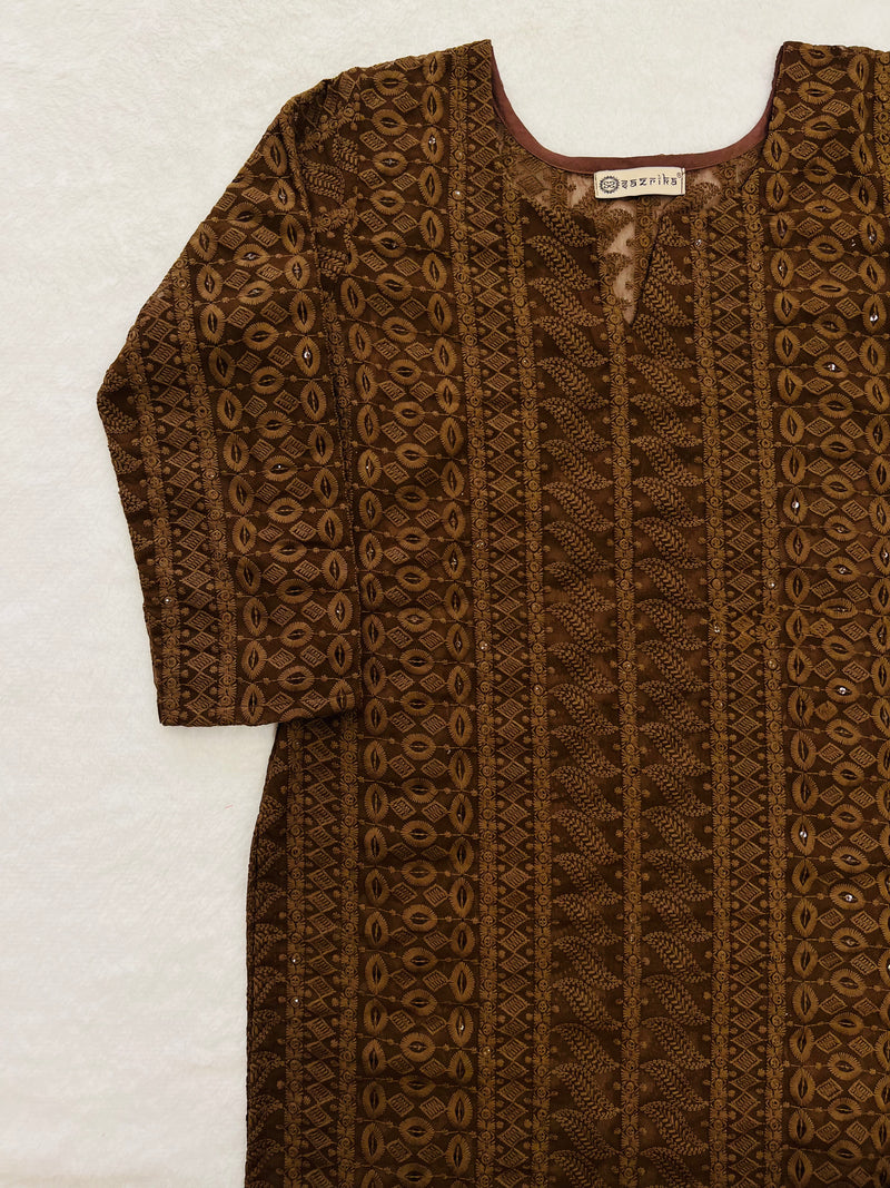 Enigma Chikankari Kurti