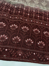 Caramel Chikankari Kurti