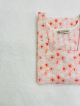 Cherry Embroidery Kurti