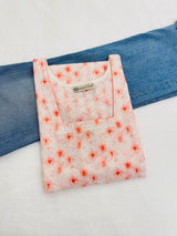Cherry Embroidery Kurti