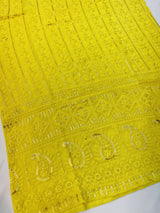 Pineapple Chikankari Work Kurti