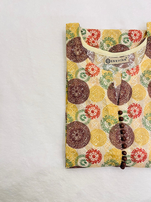 Garden Glamour Kurti