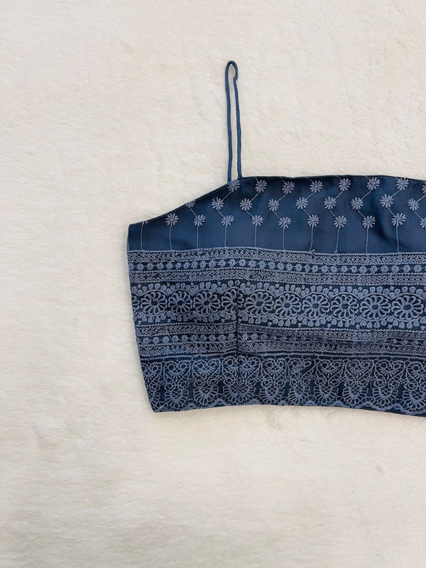Gunmetal Grey Blouse