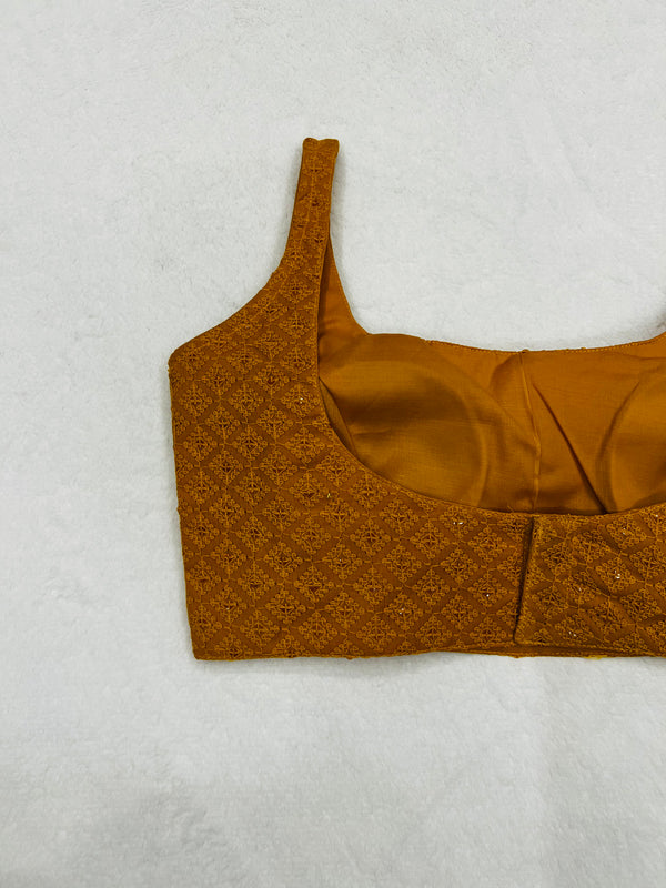 The Mars Chikankari Blouse