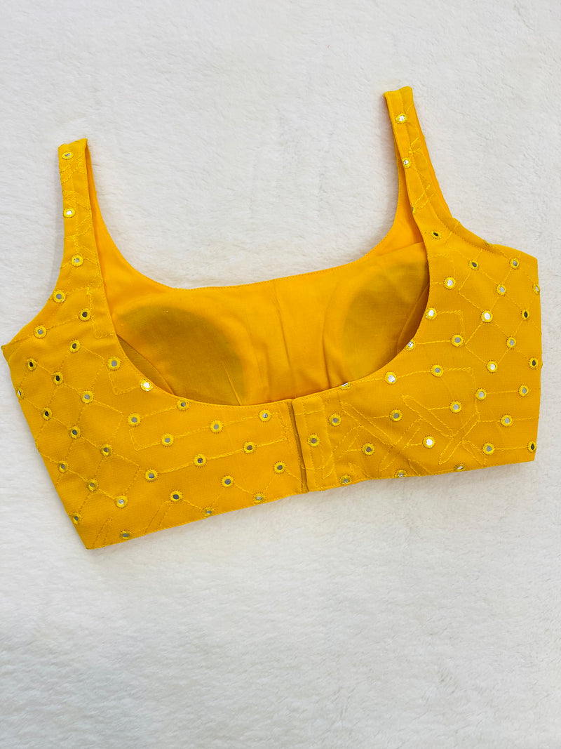 Yellow Glass Blouse