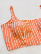 Orange Candy Rayon Blouse