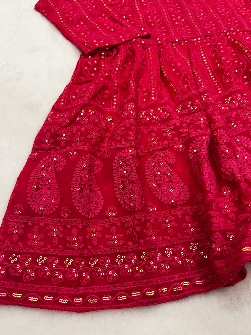Rosy Pink Tunic Top