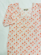 Cherry Embroidery Kurti