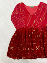 Mystic Red Tunic Top