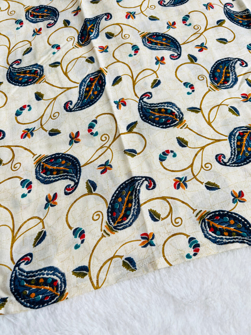 Lemonade Rayon straight Kurti