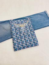 Indigo illusion Kurti