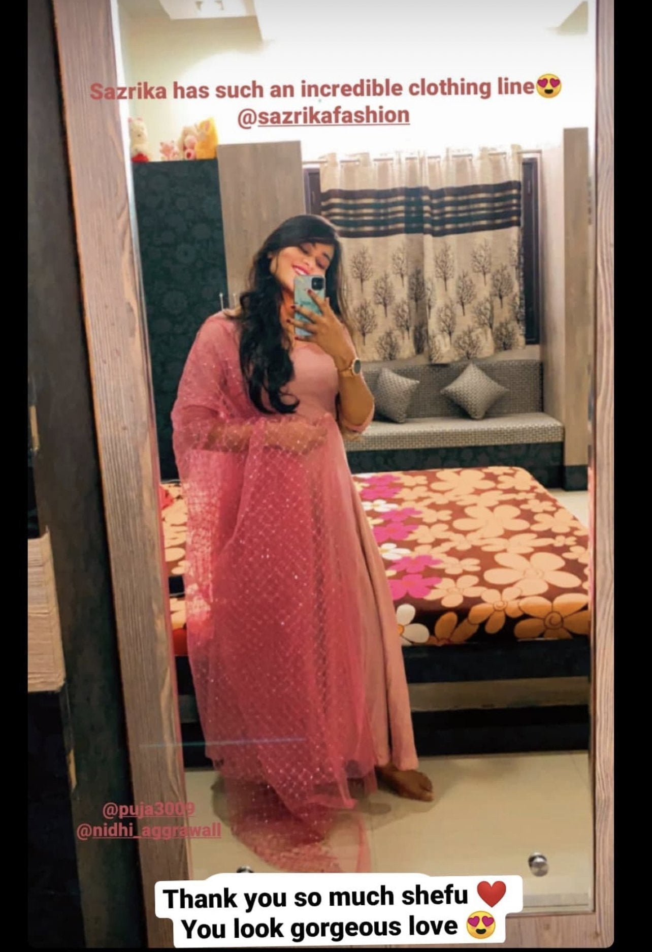 Lavani Anarkali Suit Set