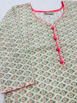 Autumn Semi Cotton Kurti