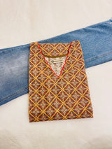 Pumpkin Patch  Kurti
