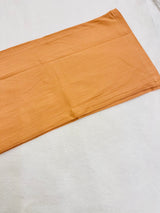 Orange Lycra Narrow Pant