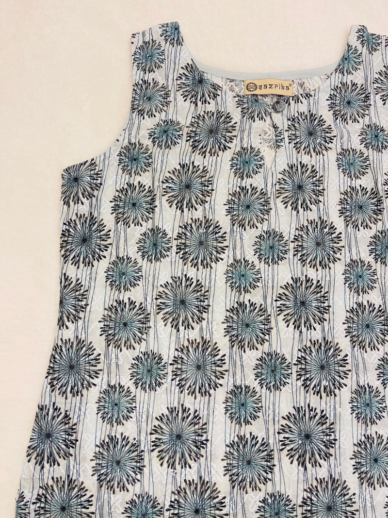 Blue Mirage Kurti