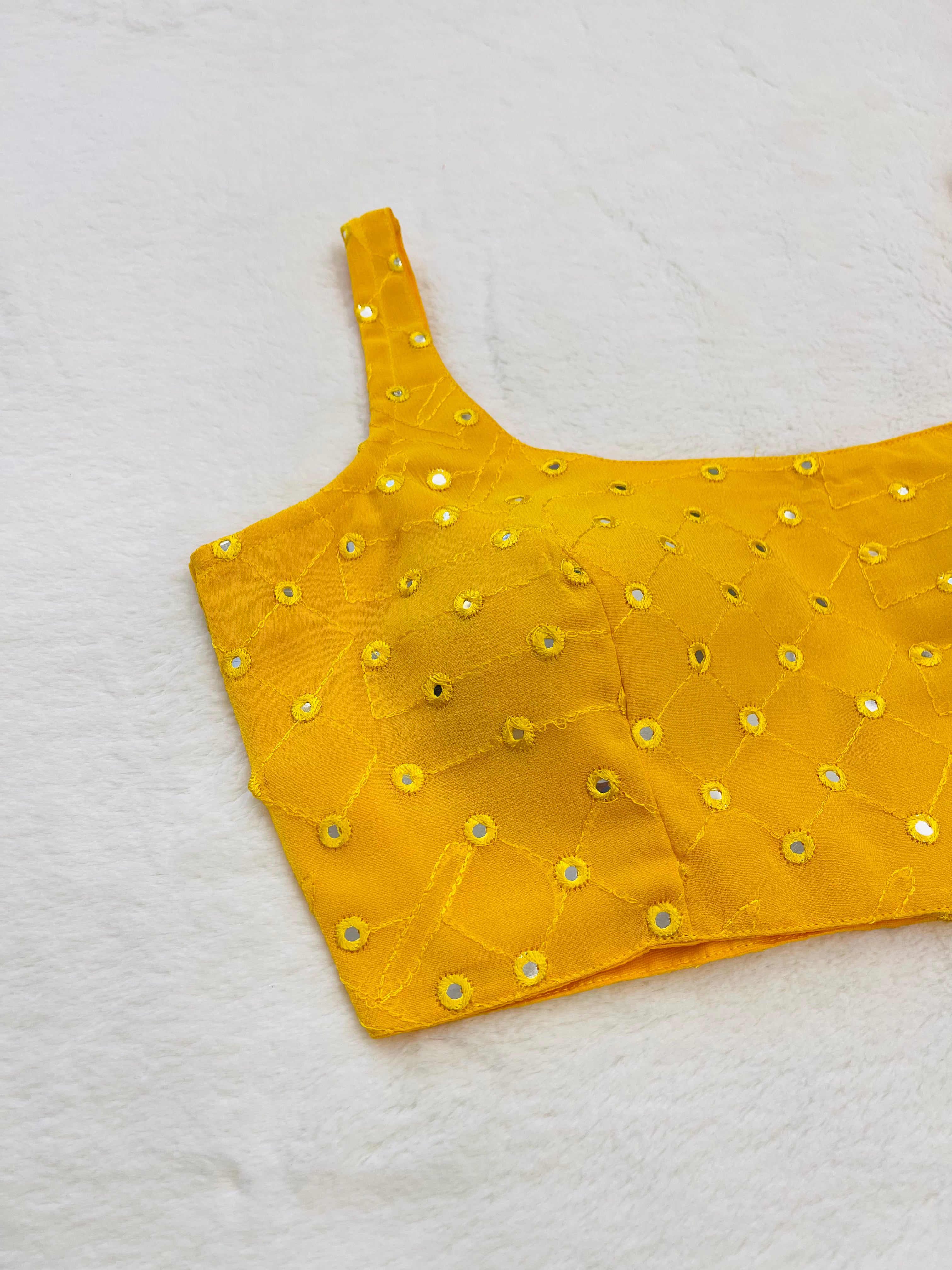Yellow Glass Blouse