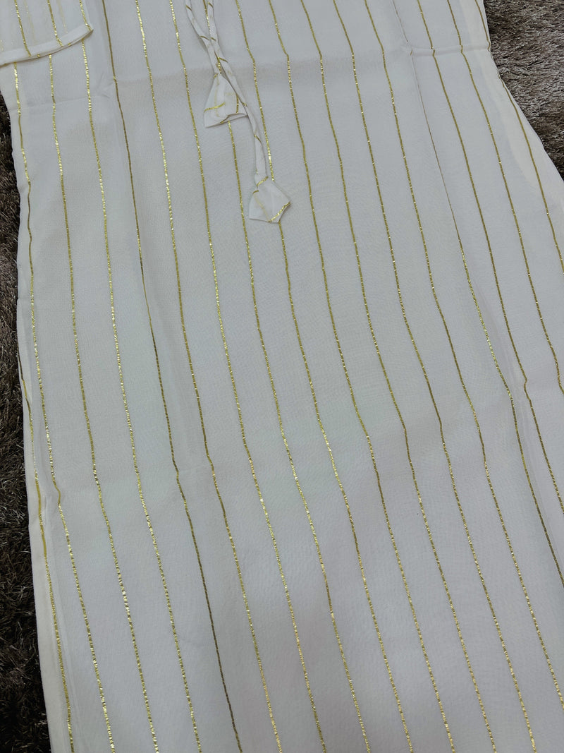 Kurti  A Dash Of White