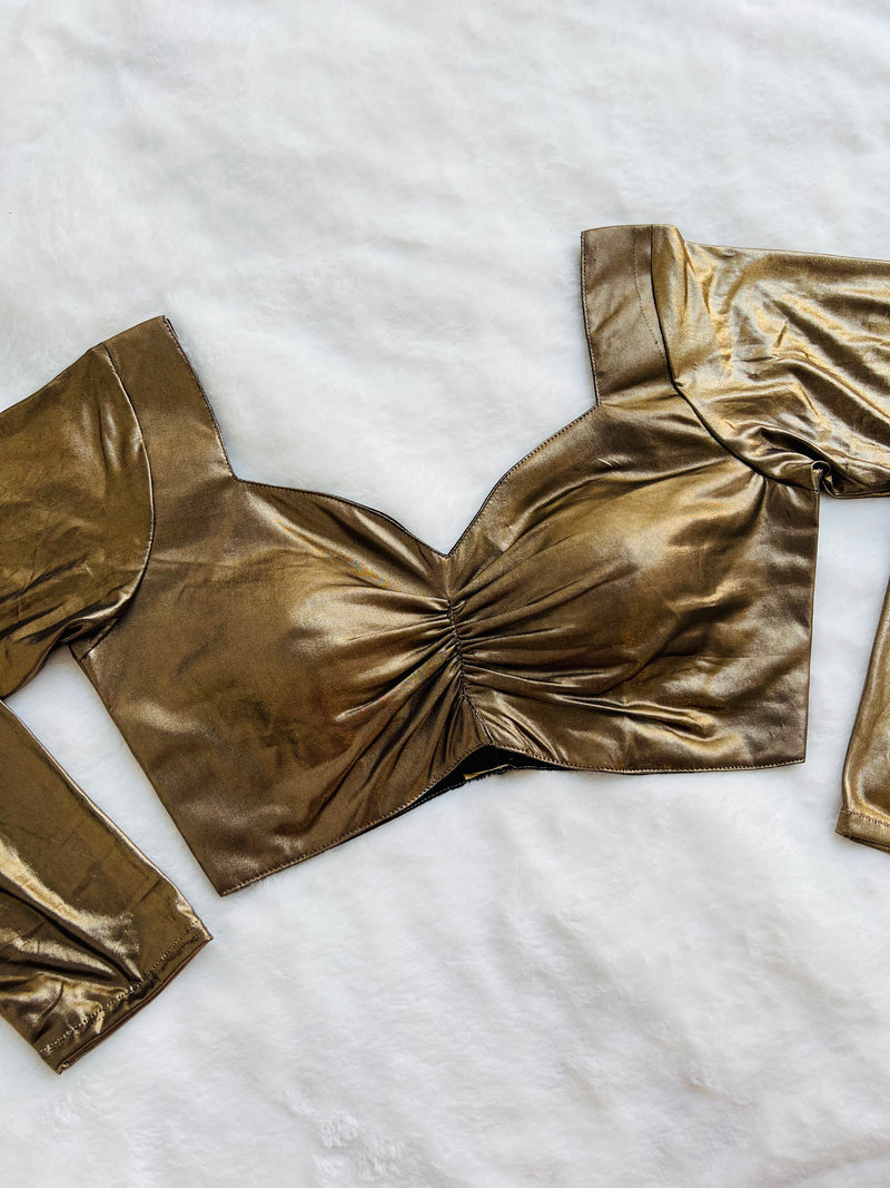 Gold Covered Blouse