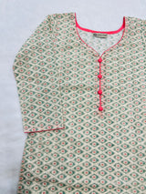 Autumn Semi Cotton Kurti