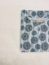 Blue Mirage Kurti