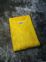 Dual Shade Mustard Kurti