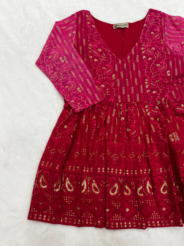 Strawberry Pink Tunic Top