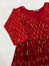 Blood And Gold Tunic Top