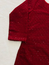 Bold And Beautiful Chikankari Kurti