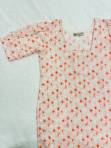 Cherry Embroidery Kurti
